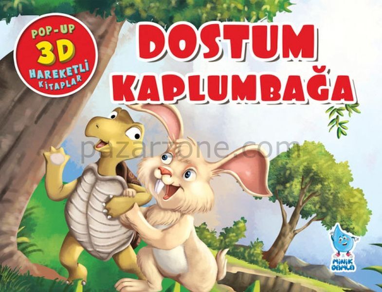 Dostum Kaplumbağa (Pop-Up 3D Hareketli Kitaplar)