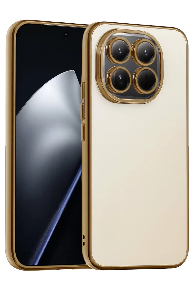 Newface Xiaomi Mi 15 Razer Lensli Silikon - Gold