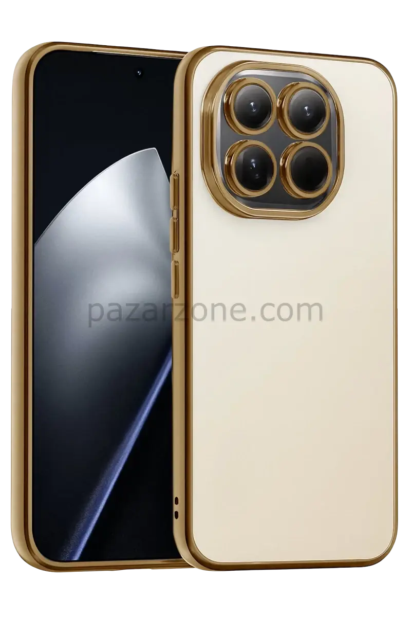 Newface Xiaomi Mi 15 Razer Lensli Silikon - Gold
