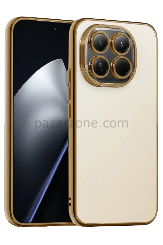 Newface Xiaomi Mi 15 Razer Lensli Silikon - Gold
