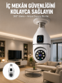 Tak Çalıştır Ampul Kamera – Full HD 1080P Kablosuz Güvenlik Çözümü Yeni Nesil