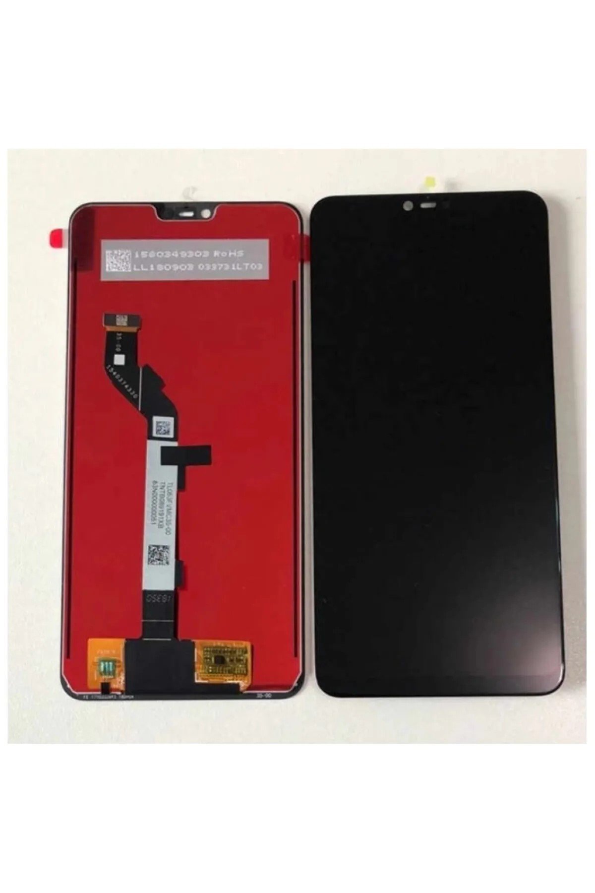 Mi 8 Lite Uyumlu Ekran Dokunmatik SRV (Siyah)