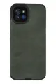 Newface Samsung Galaxy A03 Kılıf Loop Deri Silikon - Yeşil