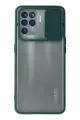 Newface Oppo Reno 5 Lite Kılıf Palm Buzlu Kamera Sürgülü Silikon - Yeşil