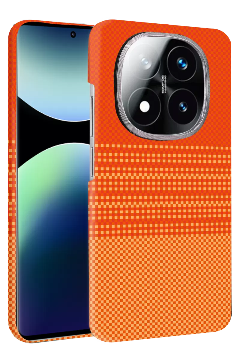 Newface Xiaomi Redmi Note 15 Pro 5G Vega Magsafe Kapak - Turuncu