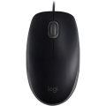 LOGITECH 910-005508, B110 Siyah, USB Kablolu, 1000dpi, Optik, 3 Tuşlu, Mouse
