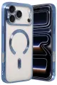 Newface Apple iPhone 17 Pro Max Kross Magneticsafe Kapak - Sierra Blue
