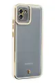 Newface Samsung Galaxy A03 Kılıf Liva Lens Silikon - Beyaz