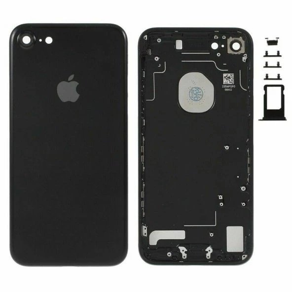 iPhone 8G Uyumlu Boş Kasa (Siyah)