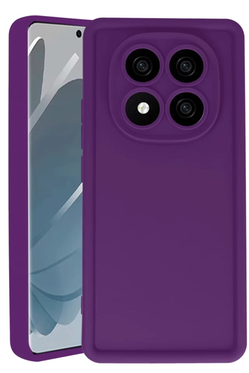 Newface Xiaomi Redmi Note 14 Pro 5G Kılıf Viera Silikon - Mürdüm
