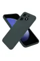 Newface Tecno Spark Go 2024 Kılıf First Silikon - Koyu Yeşil