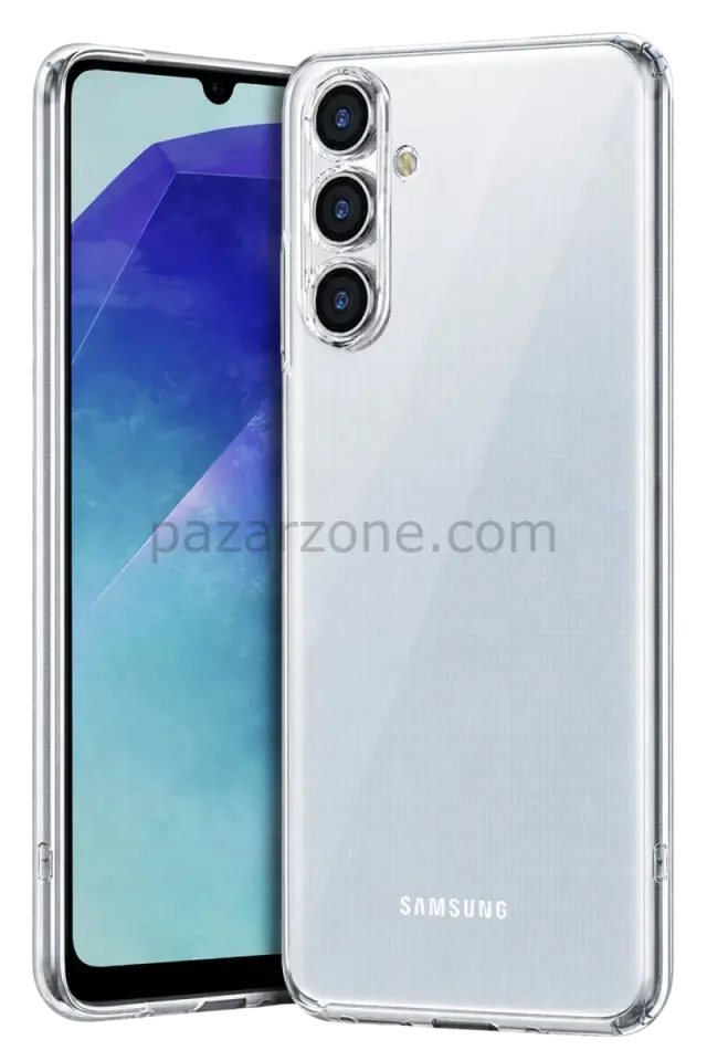 Newface Samsung Galaxy A27 5G Lüx Şeffaf Silikon - Şeffaf