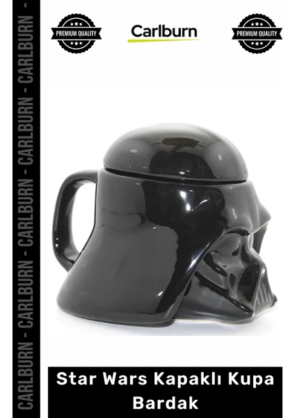 Star Wars Kapaklı Kupa Bardak - Darth Vader