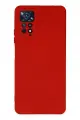 Newface Xiaomi Redmi Note 11 Pro Kılıf Nano içi Kadife Silikon - Kırmızı