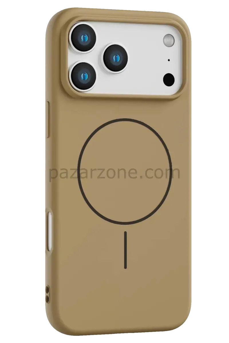 Joko Apple iPhone 17 Pro Max Jully Magsafe Kapak - Çöl Titanyum