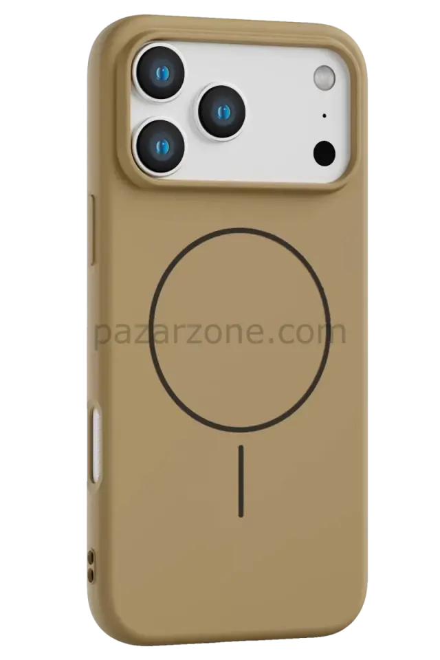 Joko Apple iPhone 17 Pro Max Jully Magsafe Kapak - Çöl Titanyum