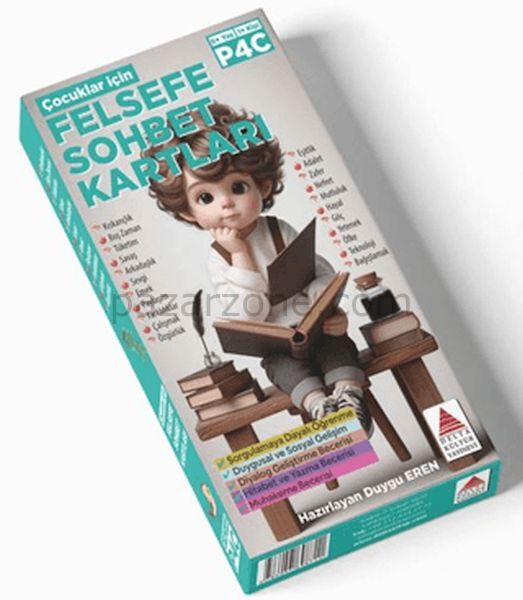 (P4C) Çocuklar için Felsefe Sohbet Kartları