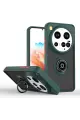 Newface Xiaomi Mi 15 Ultra Kılıf Montreal Yüzüklü Silikon Kapak - Yeşil