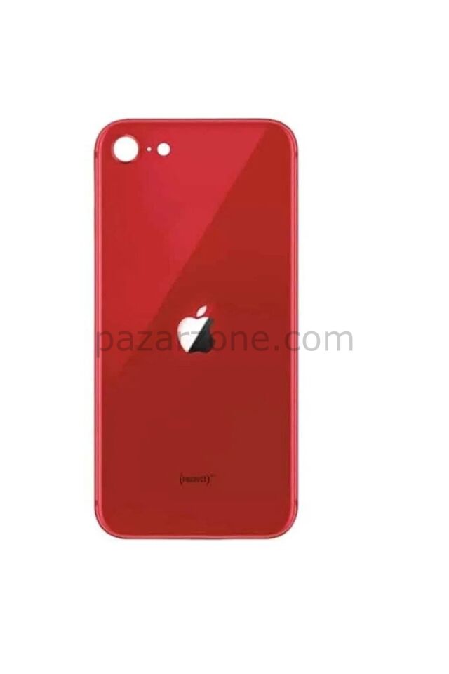 iPhone SE 2020 Arka Kapak Batarya Kapağı (KIRMIZI)