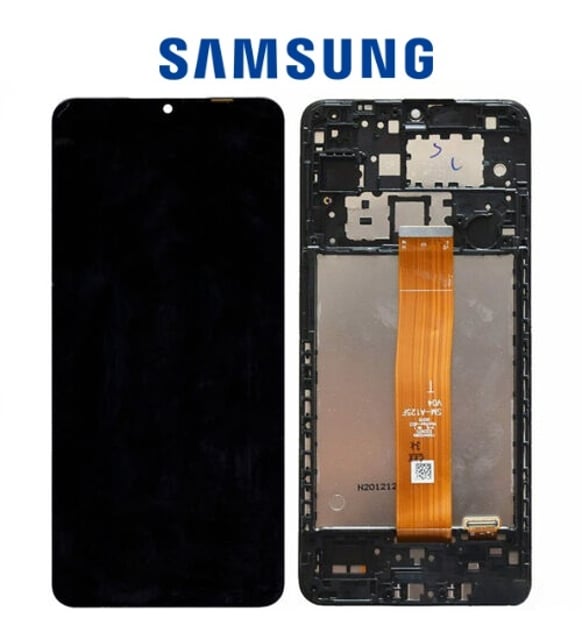 Samsung Galaxy A02 SM-A022 Çıtalı Lcd Ekran (Siyah