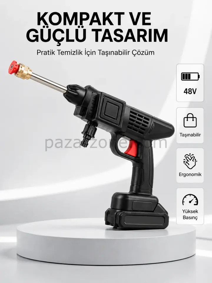 Orijinal 48V Şarjlı Basınçlı Temizlik Tabancası 2025 A Kalite Seri