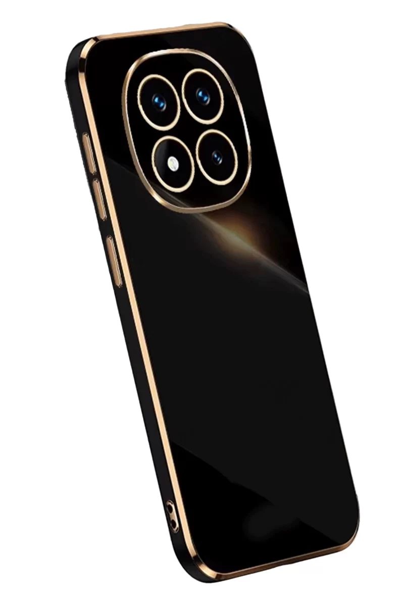 Newface Xiaomi Redmi Note 14 Pro 5G Kılıf Volet Silikon - Siyah
