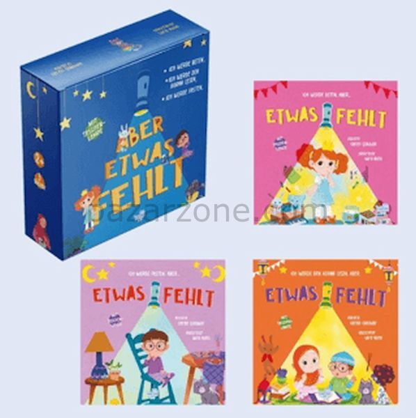 Aber Etwas Fehlt - Almanca Bir Şey Eksik Seti (3 Fenerli Kitap)