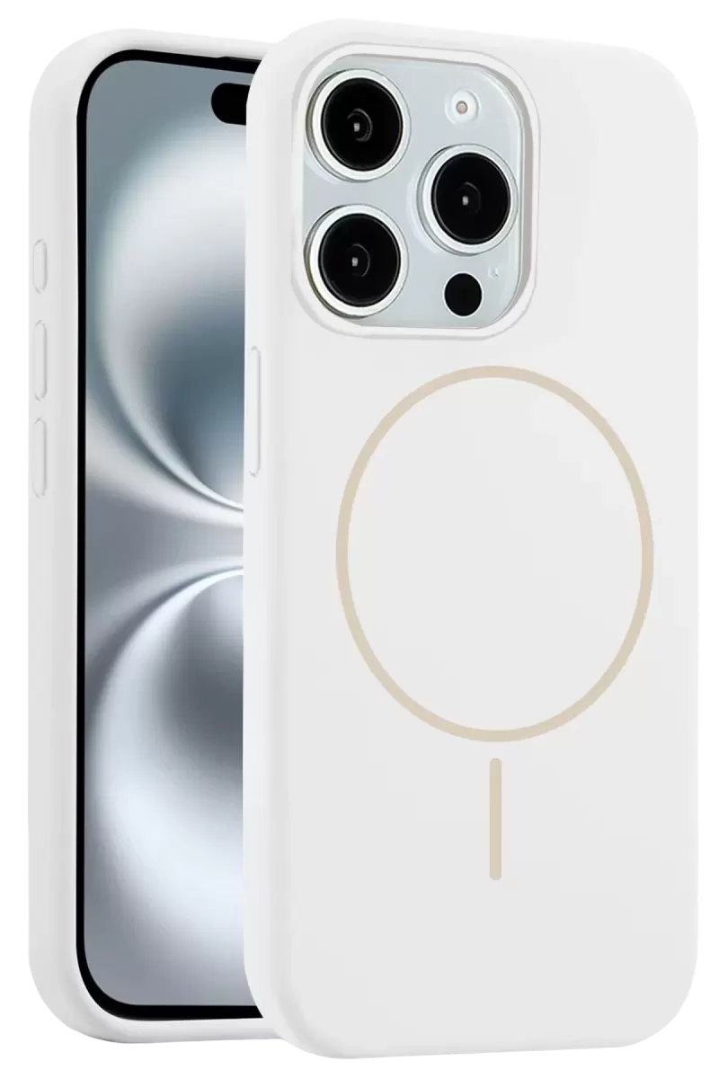 Joko Apple iPhone 14 Pro Max Kılıf Jully Magsafe Kapak - Beyaz