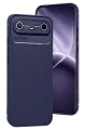 Newface Tecno Spark Slim 5G Auto Focus Karbon Kapak - Lacivert