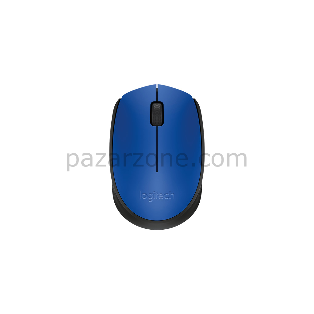 LOGITECH 910-004640, M171 Mavi, USB Nano 2,4G Kablosuz, 1000dpi, Optik, 3 Tuşlu, 12ay Pil Ömrü, Mouse