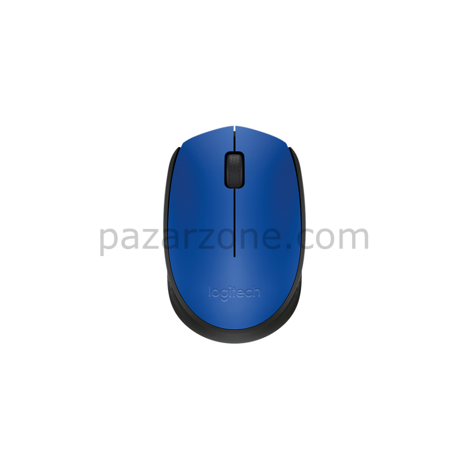 LOGITECH 910-004640, M171 Mavi, USB Nano 2,4G Kablosuz, 1000dpi, Optik, 3 Tuşlu, 12ay Pil Ömrü, Mouse
