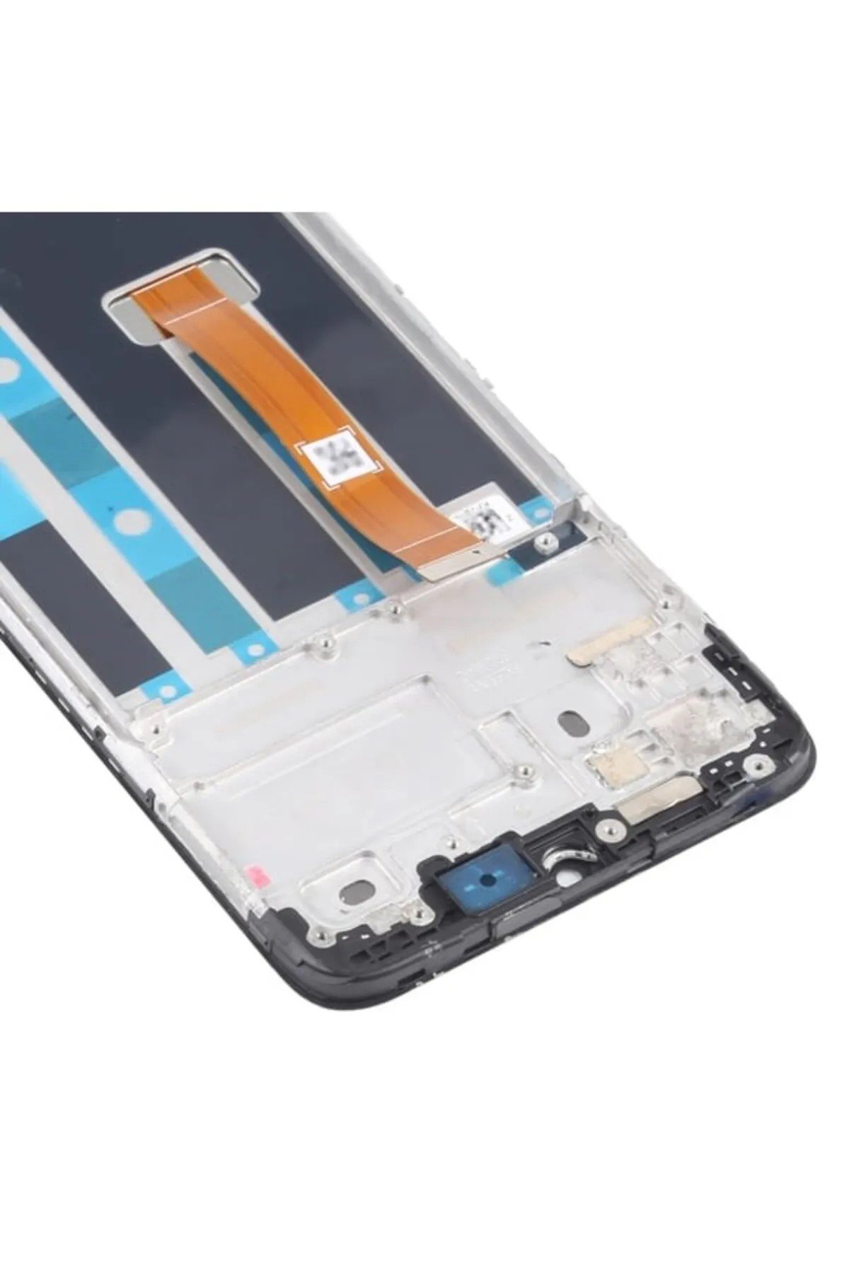 Oppo A15 Ekran Dokunmatik Çıtalı (Siyah)