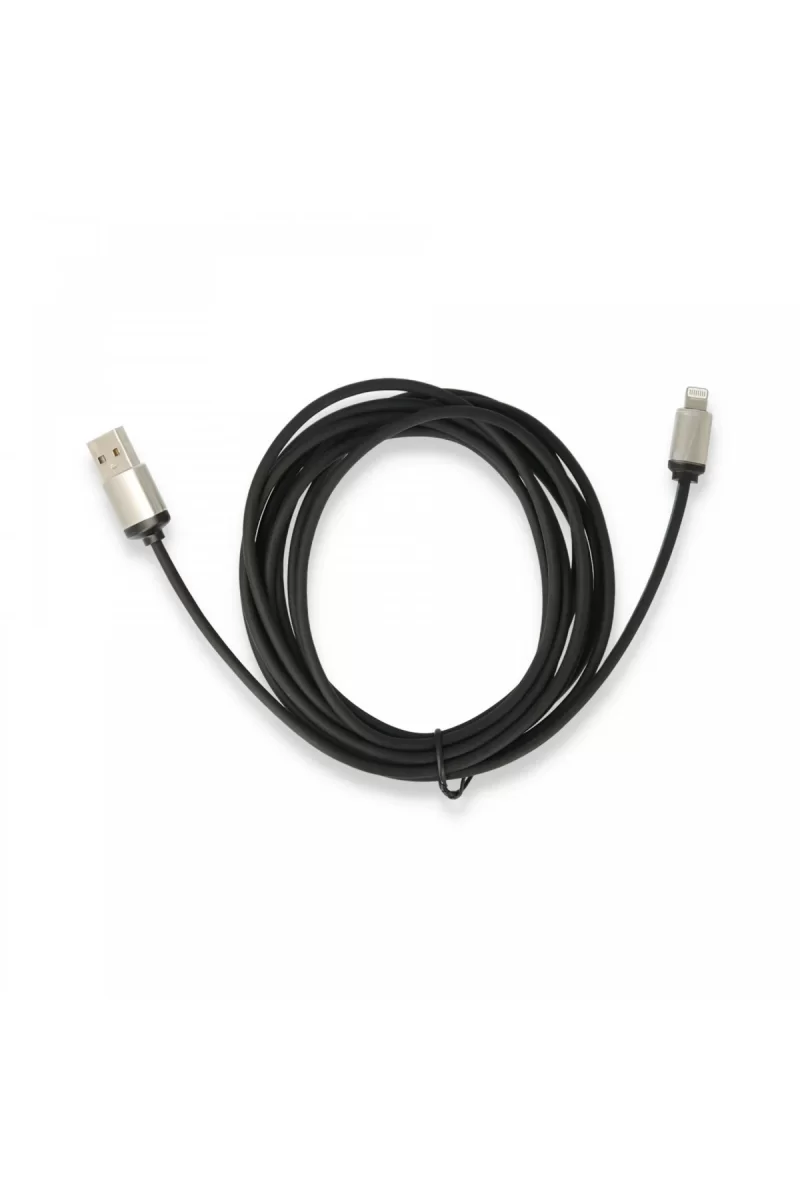 Newface USB to Lightning 3m Kablo - Siyah