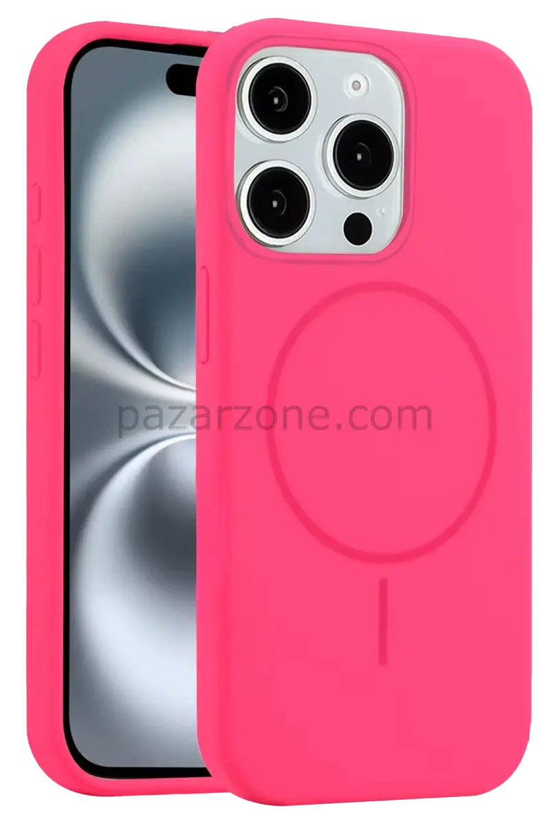 Joko Apple iPhone 14 Pro Max Kılıf Jully Magsafe Kapak - Pembe