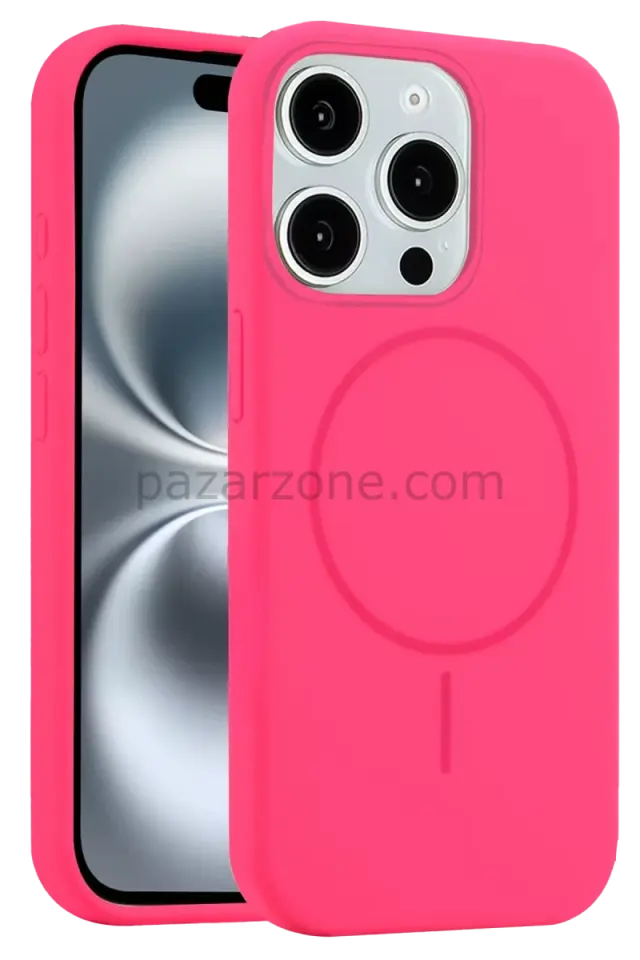 Joko Apple iPhone 14 Pro Max Kılıf Jully Magsafe Kapak - Pembe