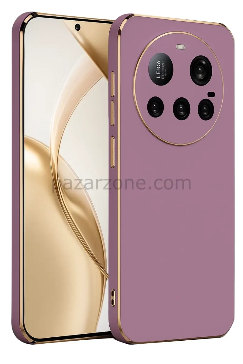 Newface Xiaomi Mi 15 Ultra Kılıf Volet Silikon - Mor
