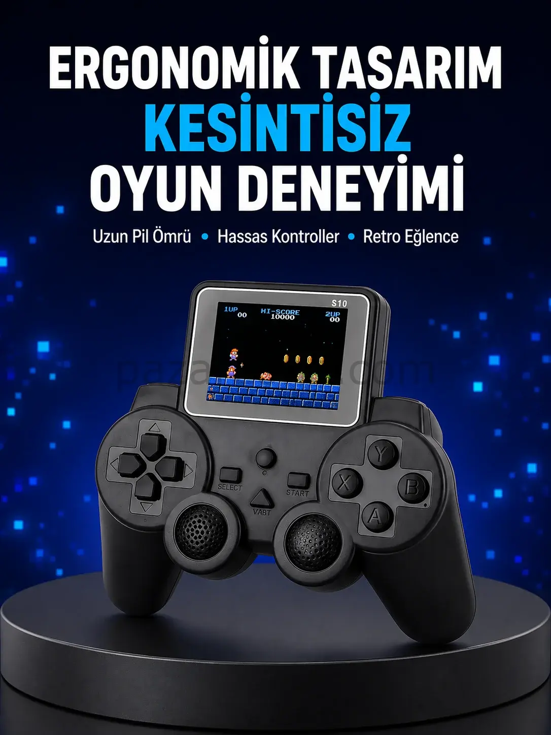 2025 S10 Gamepad 520 Klasik Retro Oyunlu TV Bağlantılı A Kalite Orijinal Yeni Nesil