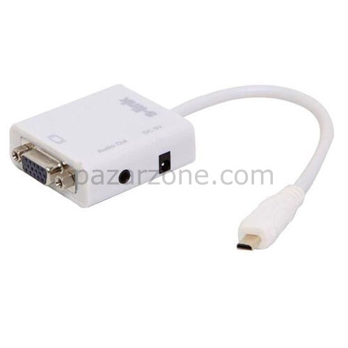 S-LINK SL-MUV13 Micro Usb To Vga+Audio Çevirici