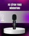 iPhone Uyumlu Çift Mikrofonlu Kablosuz Yaka Seti Profesyonel Ses