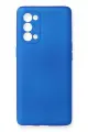 Newface Oppo Reno 5 Pro Kılıf First Silikon - Mavi
