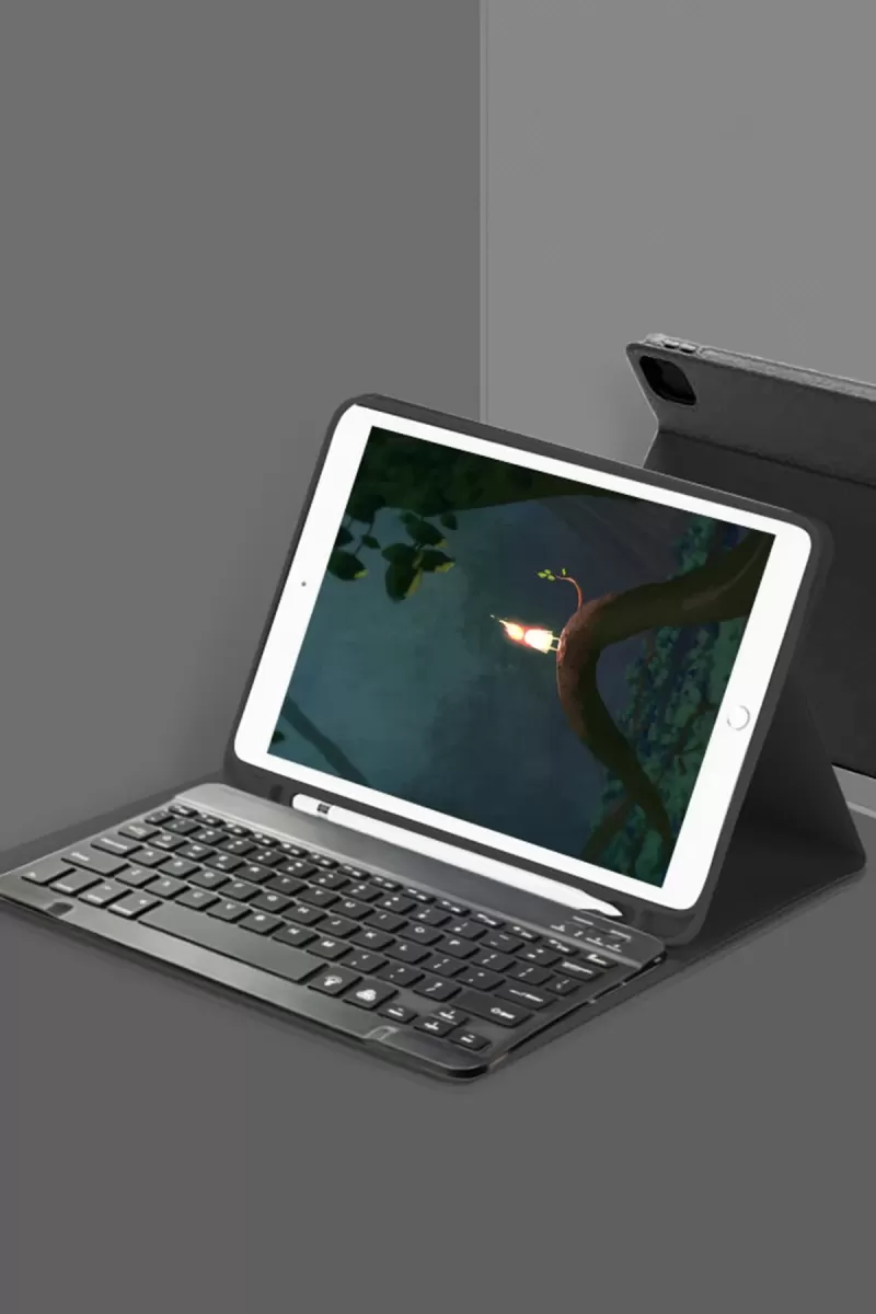 Newface Huawei MatePad Air 11.5 Kılıf KC01 Smart Klavyeli Tablet Kılıfı - Siyah