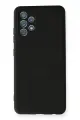 Newface Samsung Galaxy A32 Kılıf Nano içi Kadife Silikon - Siyah
