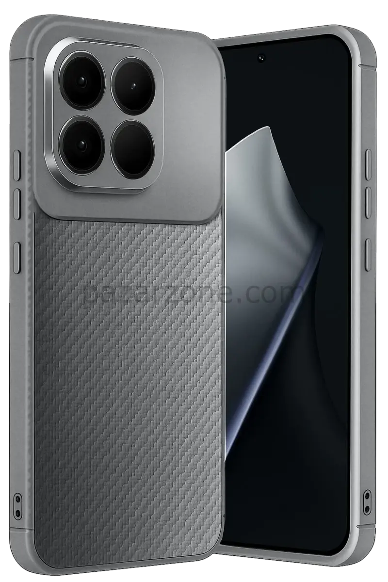 Newface Xiaomi Mi 15T Auto Focus Karbon Kapak - Gri