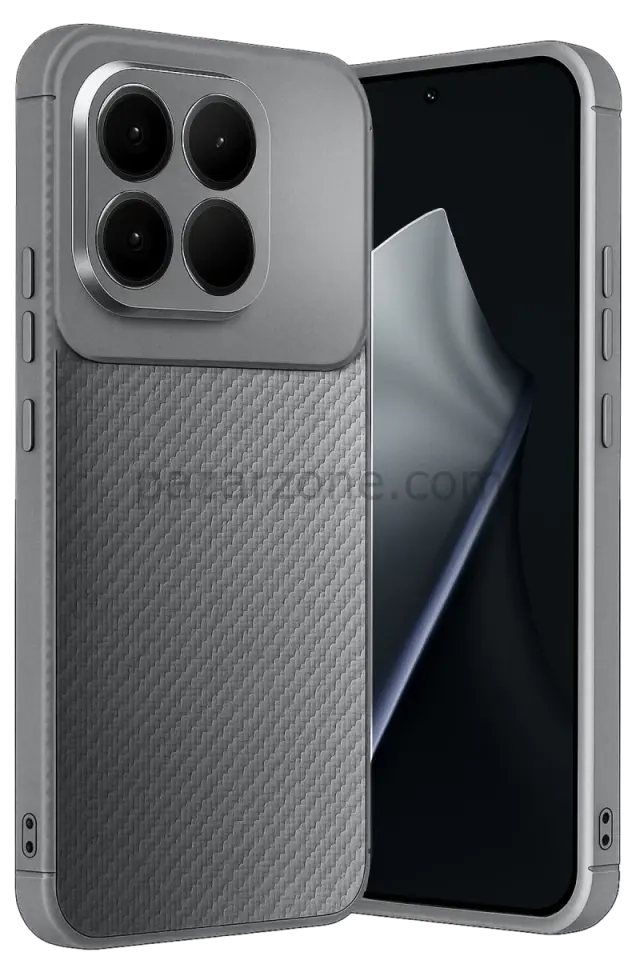 Newface Xiaomi Mi 15T Auto Focus Karbon Kapak - Gri