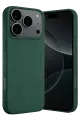 Newface Apple iPhone 17 Pro Max Nano içi Kadife Silikon - Koyu Yeşil