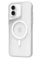 Newface Apple iPhone 16 Plus Kılıf PC Poso Magsafe Kapak - Şeffaf