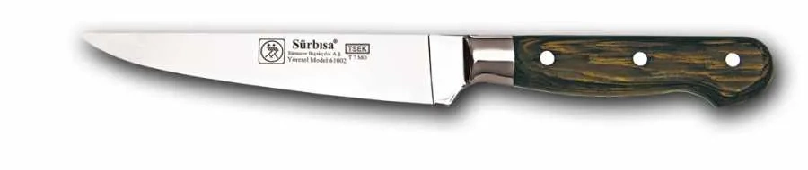 Sürbısa 61002ym - Sürmene Yöresel Mutfak Bıçağı 15 Cm