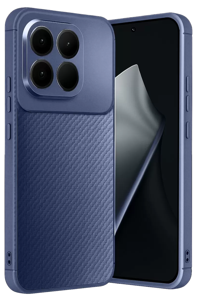 Newface Xiaomi Mi 15T Auto Focus Karbon Kapak - Lacivert