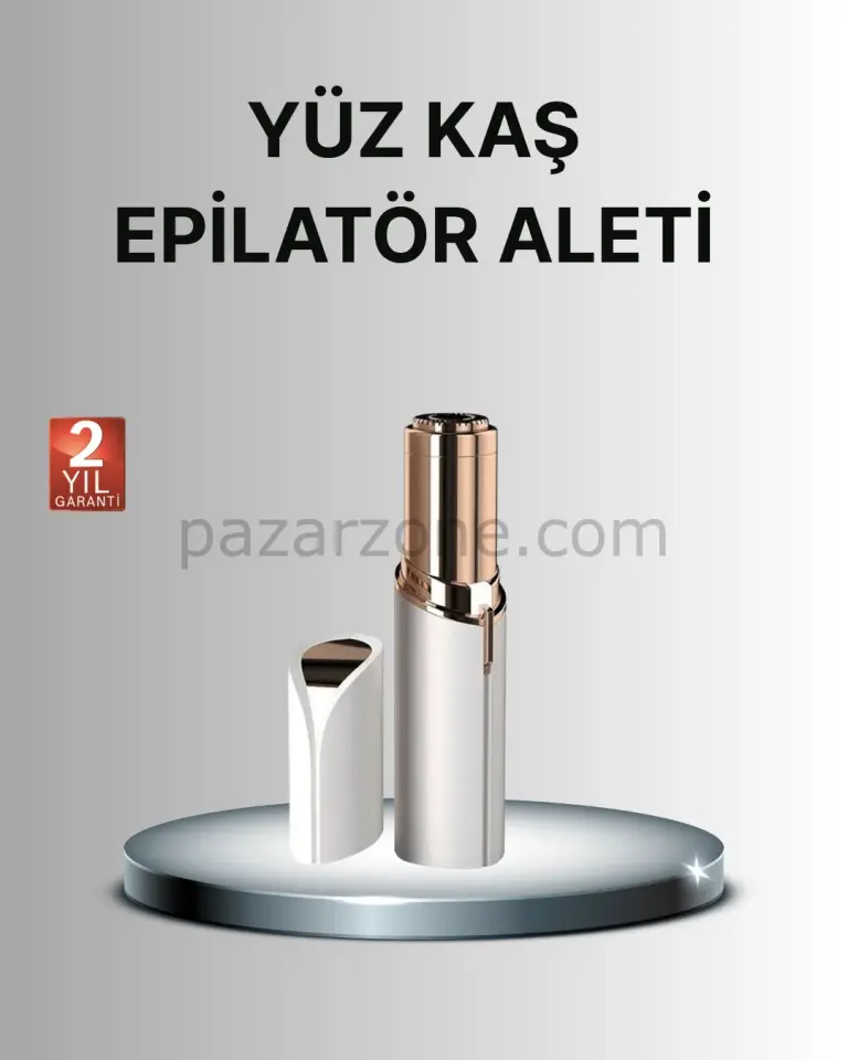 Taşınabilir Yüz ve Kaş Epilatörü – Acısız Tüy Temizleme