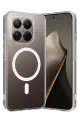 Newface Xiaomi Mi 15T Combo Sert Şeffaf Magsafe Kapak - Şeffaf